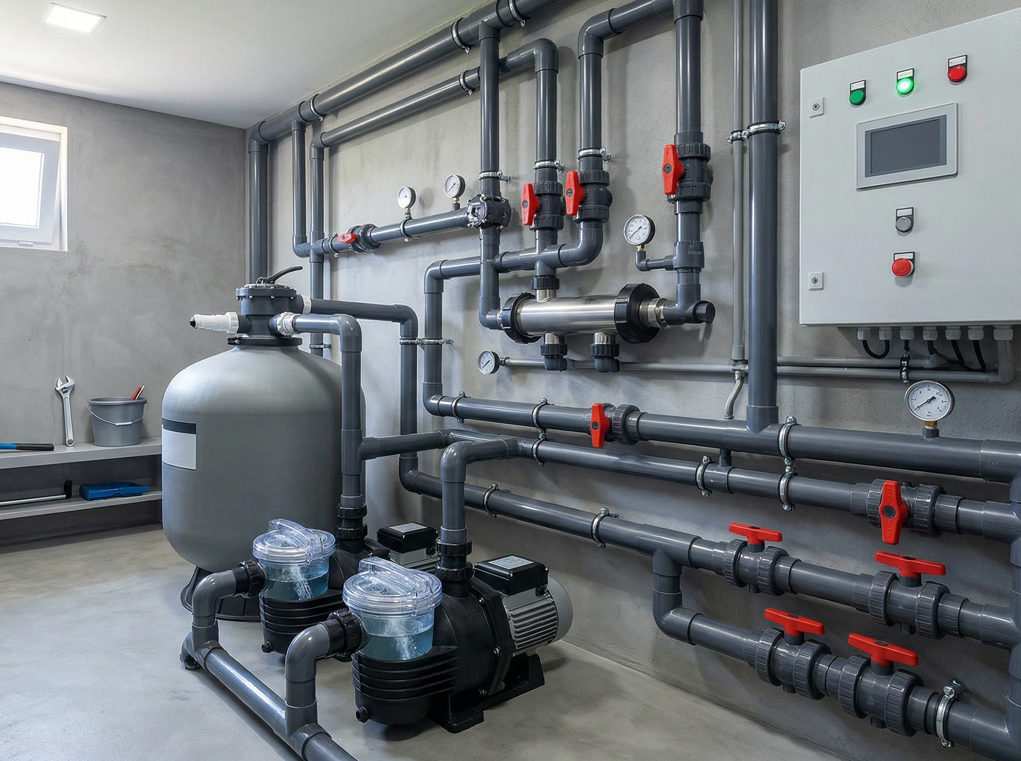 Sistemas Hidráulicos de Piscina