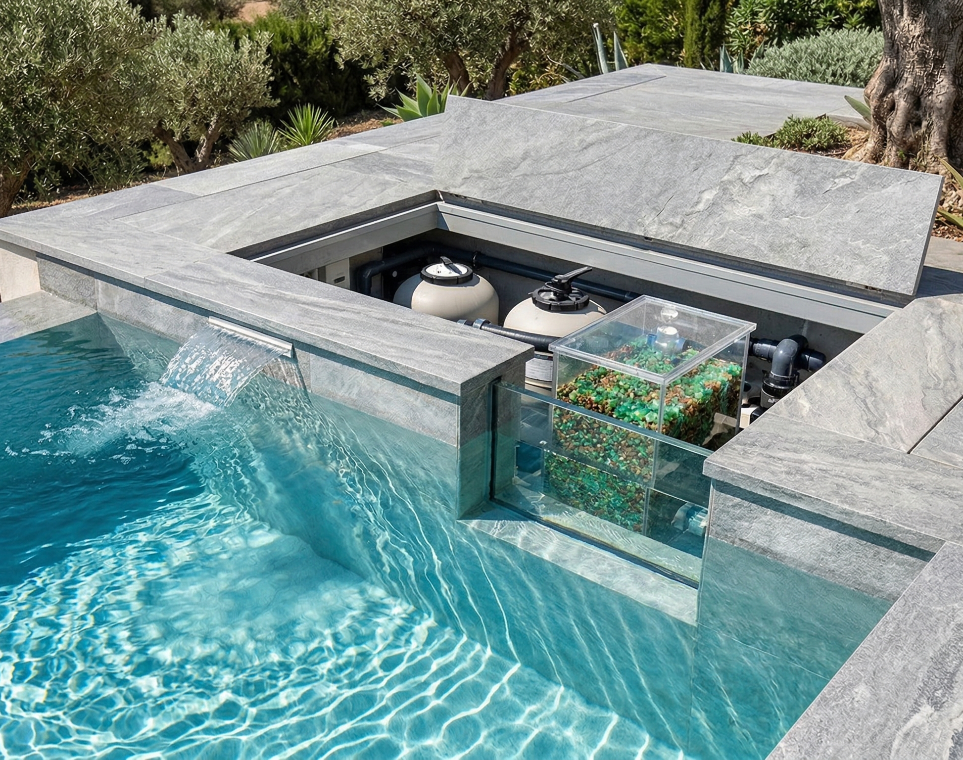 Sistema Daisy para Piscinas